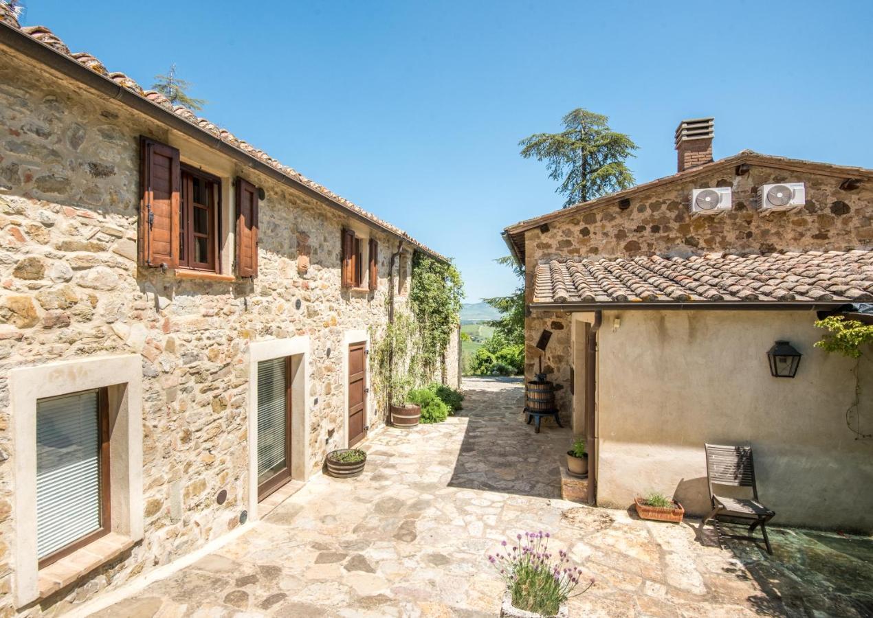 Appartamento Gemma Verde-Tavoleto Castiglione dʼOrcia المظهر الخارجي الصورة